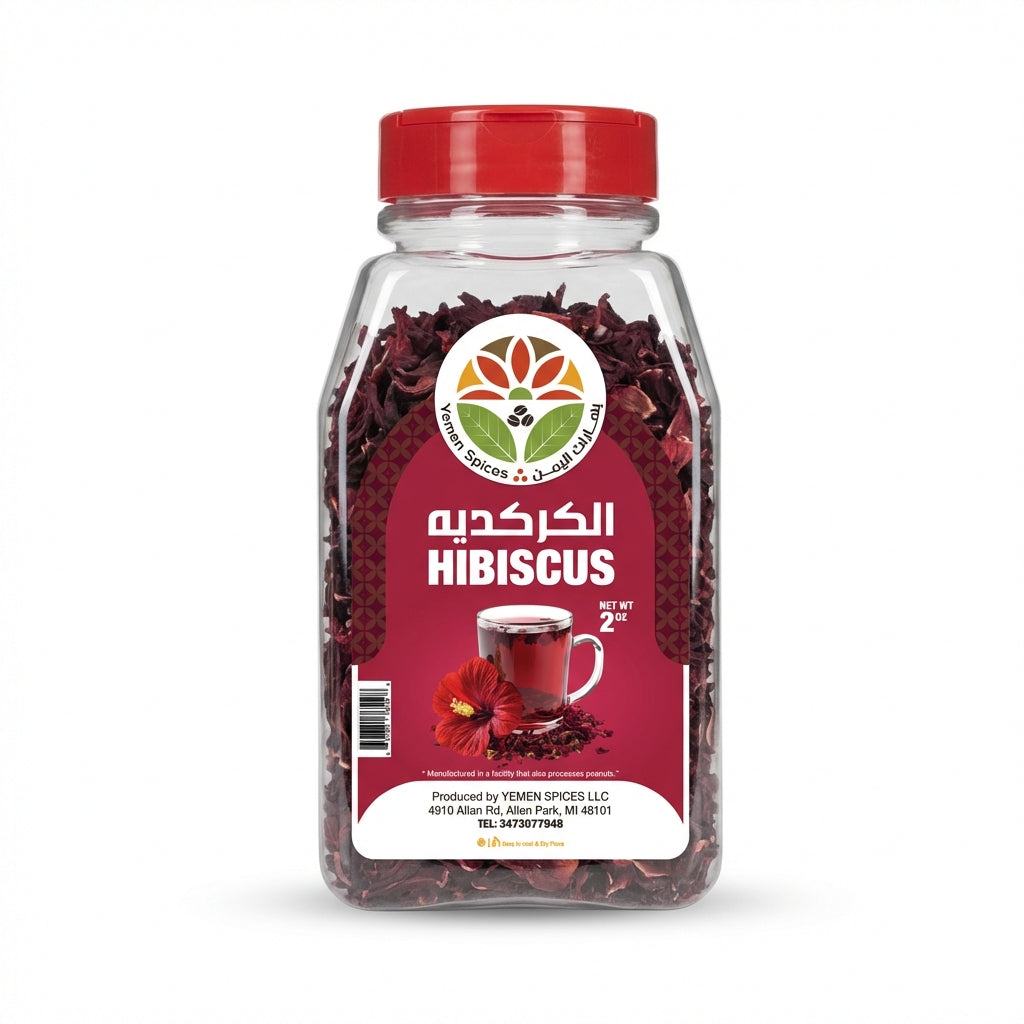 Dried Hibiscus Petals - from Yemen | Yemen Spices